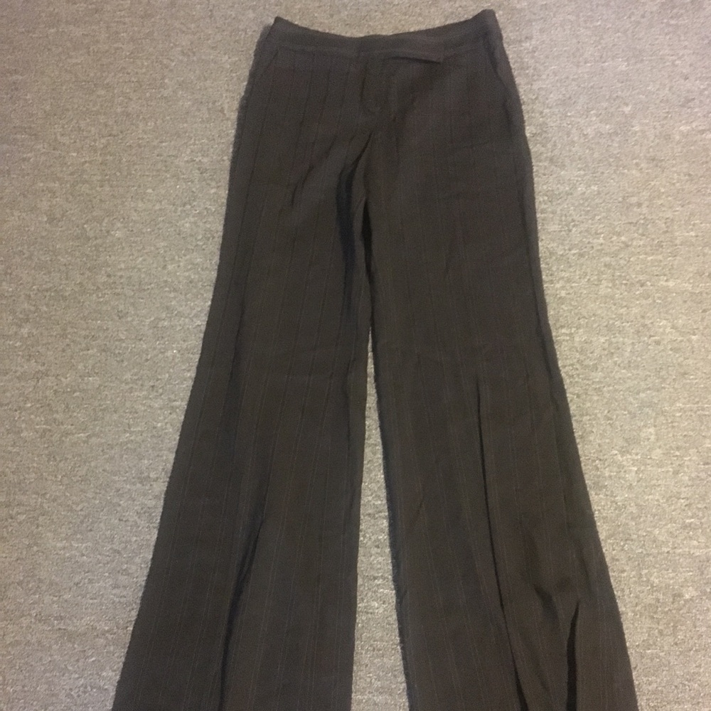 Emporio Armani Wool Dress Pant (Gessato Rasa Lana) - Picture 4 of 6